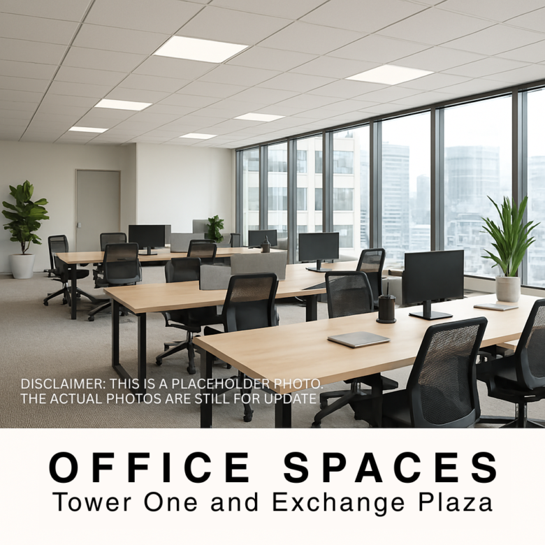 Traditional Office – Unit 4 – 8th Floor – Tower One and Exchange Plaza