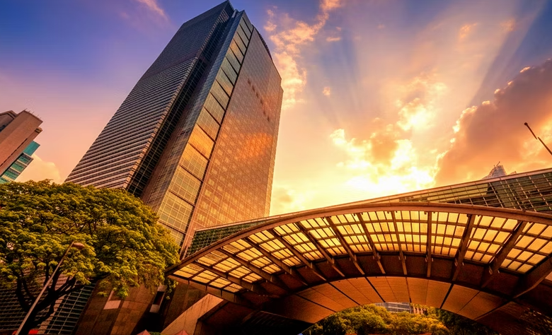 Tower One and Exchange Plaza