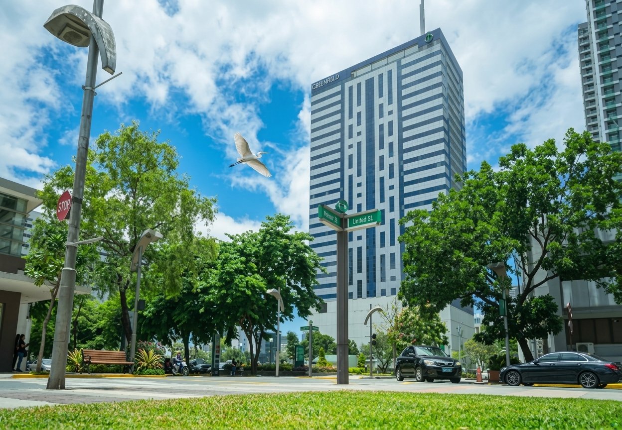 Greenfield Tower Office Space for Rent in Mandaluyong Metro Manila Philippines beside Ortigas Center